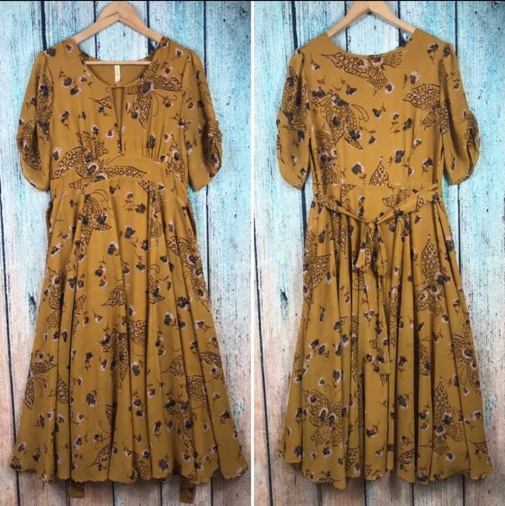 FINAL PRICE! FREE PEOPLE DRESS - Picture 4 of 5